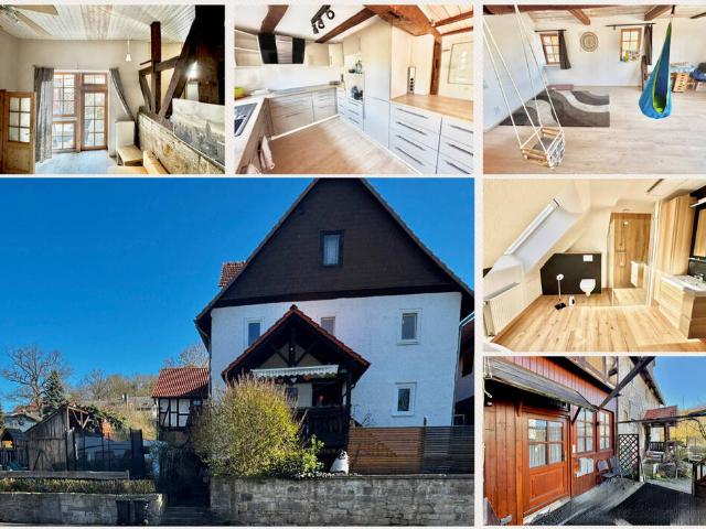 Ihr eigenes Wohnparadies! Naturnahes Fachwerk Ensemble mit 4 Wohneinheiten in Edermünde Holzh