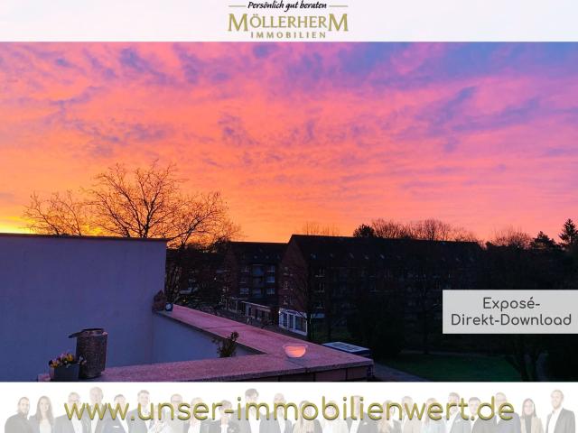 Ihr neues Zuhause mit Dachterrasse und Parkblick 2 Zimmer Neubauwohnung in Hamburg Eilbek