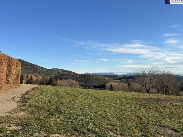 Ihr Paradies in Weinitzen Grundstück mit Aussicht, die Verzaubert! Idyllisch & Unvergleichlich! Vereinbaren sie Jetzt Ihren Besichtigungstermin