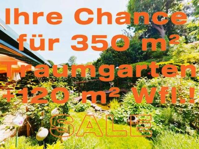 IHRE CHANCE FÜR 350 m² TRAUMGARTEN + 120 m² END REIHENHAUS