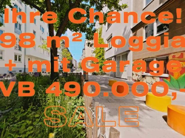 IHRE CHANCE FÜR DEN 8TEN: SYMPATHISCHE 83 m² + 15 m² LOGGIA + EIGENTUMS GARAGE!