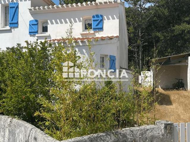 île de noirmoutier_barbatre_maison à l'orée de la forêt domaniale