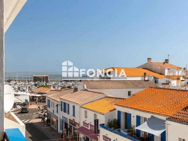 ILE DE NOIRMOUTIER PORTS DE L'HERBAUDIERE APPARTEMENT AU 2ème ETAGE