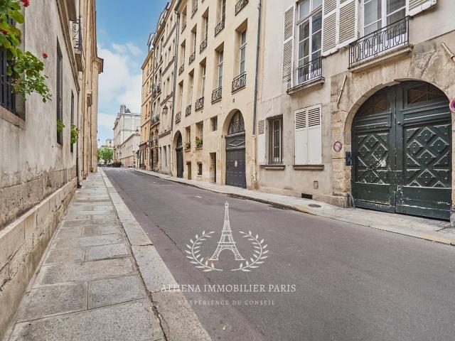 Île Saint Louis – Rue Poulletier – Duplex contemporain meublé de
