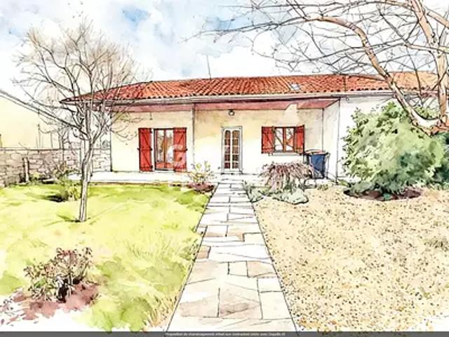 Podensac 33720 Achat / Vente maison 5 pièces t5 au dernier étage