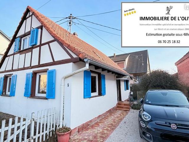 Illkirch charmante maison alsacienne 90m² proche Centre et Tram