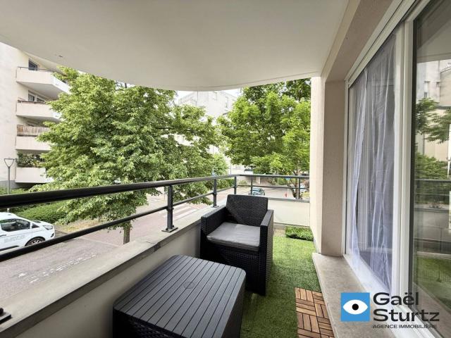 illkirch: F2 49m2 terrasse parking