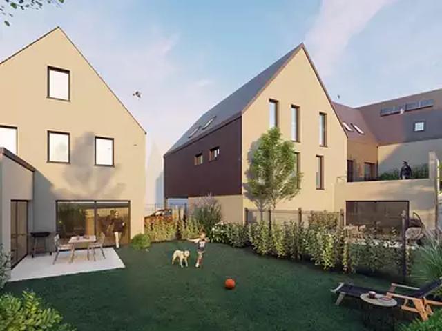 Illkirch Graffenstaden 67400 Achat / Vente maison 6 pièces t6 au dernier étage