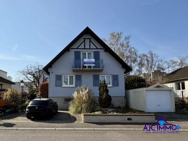 ILLKIRCH MAISON sur 2 niveaux sur 5.19 ares de terrain