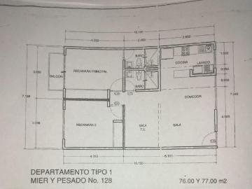 ILUMINADO DEPA INTERIOR EN VENTA EN DEL VALLE NORTE