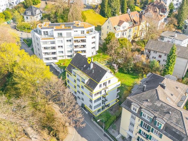 Im Herzen der Stadt verankert Wertquotenanteil: 690/1'000