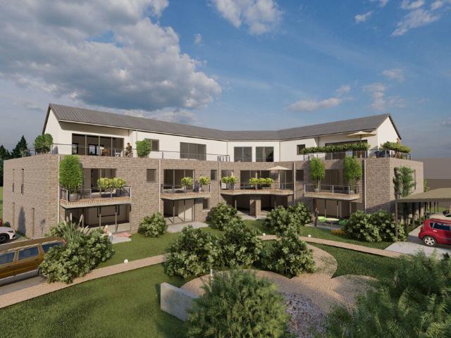 Im Herzen von Sonsbeck: Zentral leben im neuen Hanßen Bogen! Moderne Neubauwohnung im Erdgeschoss mit Garten und Terrasse