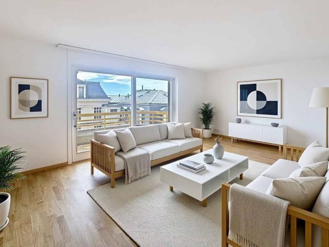 Im Obergeschoss – Große 3,5 Zimmer auf einer Ebene mit 79 m² + Balkon