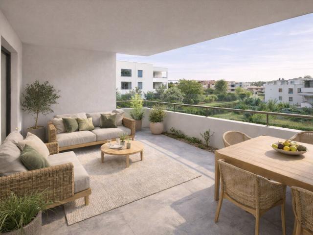 IMMENSE 3 PIÈCES AU COEUR D'UNE RÉSIDENCE INTIMISTE ! 3 pièces, 80 m²