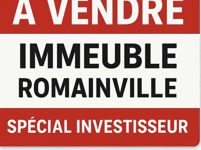 Immeuble 5 pièces Romainville 93