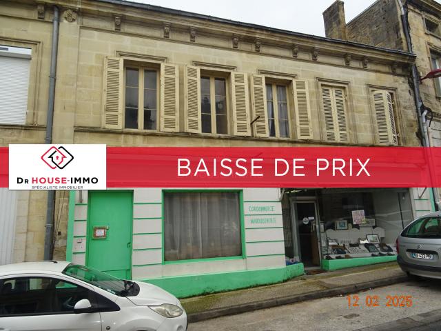 Immeuble 230 m² en pierre au centre ville