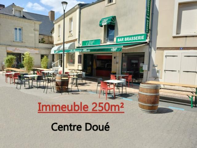 Immeuble 250m2: un commerce + 2 appartements