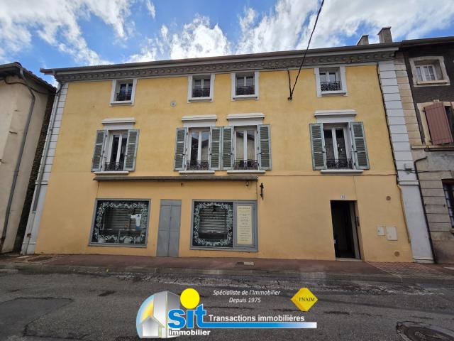 Immeuble 3 appartements + local commercial