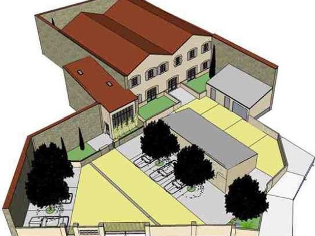 IMMEUBLE A RENOVER AVEC PROJET DE 8 APPARTEMENTS