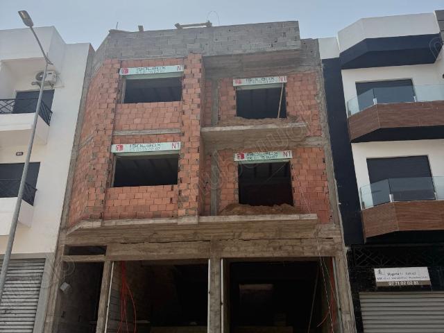 Immeuble à vendre à Dar Bouazza en semi fini ‼️