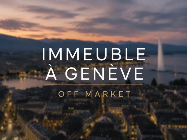 Immeuble de 4 appartements à vendre à Genève