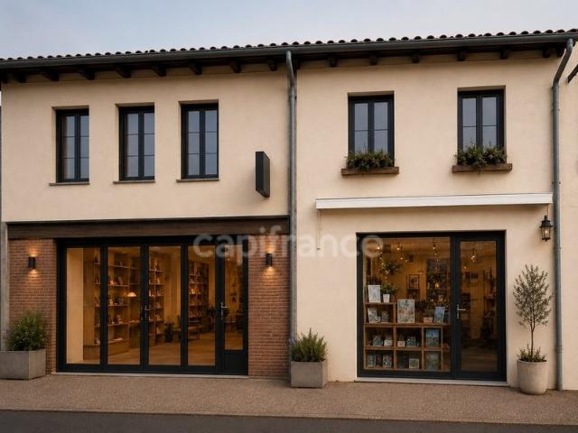 Immeuble de caractère avec revenus locatifs et fort potentie. 165m² Rieumes