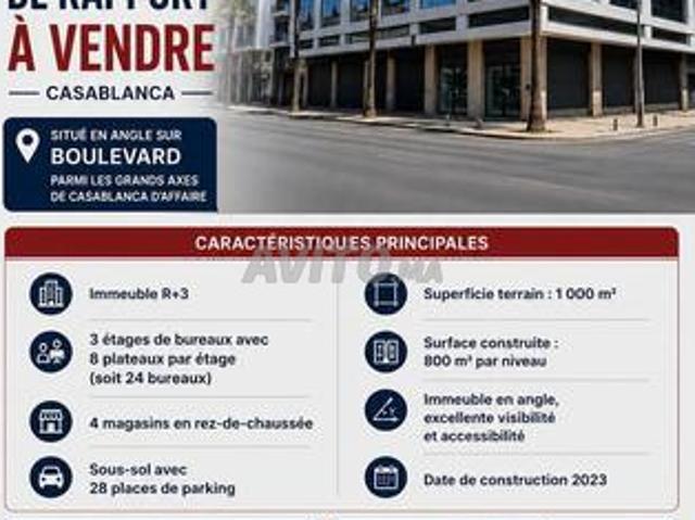 Immeuble de rapport à vendre – Casablanca