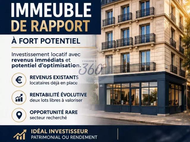 Immeuble de rapport composé de 6 lots 361m² Louhans
