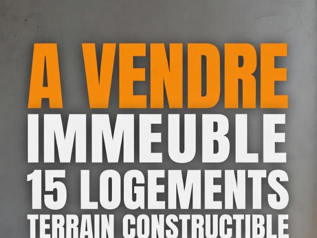 Immeuble de Rapport + Terrain Constructible