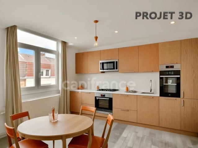 Immeuble mixte avec local commercial libre – Lille fort potentiel