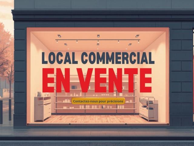 Immeuble mixte en ville: Local commercial + Logement Sans Copropriété