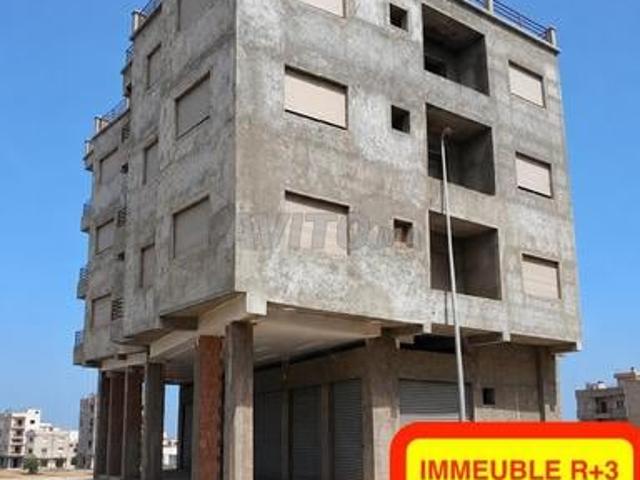 Immeuble R3 en l'état, 2 façades, Sidi Moussa Salé