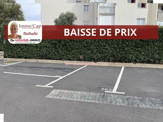 IMMO CAP NATHALIE LE CAP D'AGDE PARKING SECURISE DANS LA RESIDENCE LE GENOIS PROCHE MERCURE CAP D AGDE