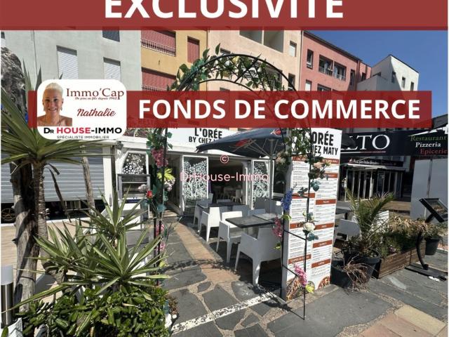 GROSSE BAISSE DE PRIX IMMO'CAP EXCLUSIVITE FONDS DE COMMERCE A LA VENTE SUR LE PORT DU CAP IDEALEMENT SITUE A SAISIR RAPIDEMENT