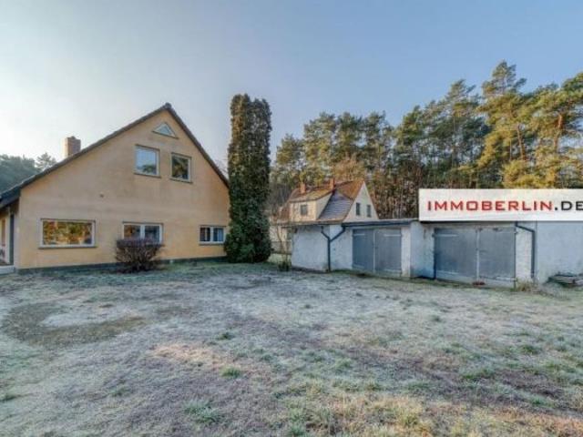 IMMOBERLIN.DE Fabelhaftes Haus mit Ausbaupotential, Nebengebäuden & Südgarten