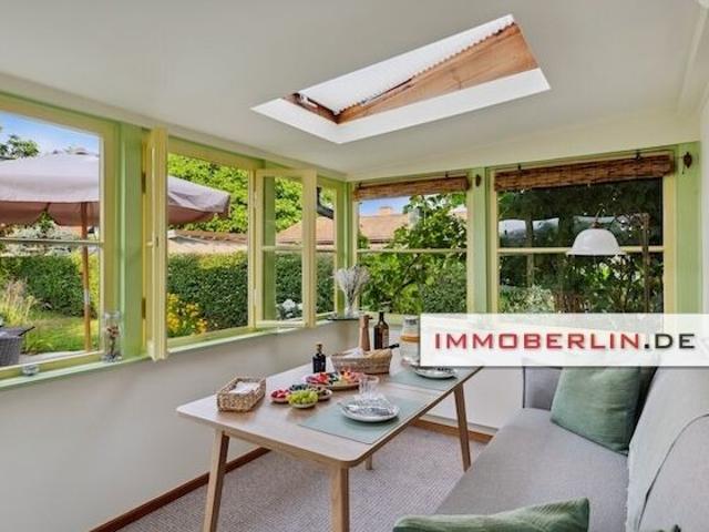IMMOBERLIN.DE Fabelhaftes Haus mit Sonnengarten in harmonischer Lage nahe Templiner See