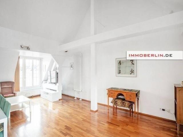 IMMOBERLIN.DE Fantastische Dachgeschosswohnung mit Westterrasse, Galerieambiente + Lift in gefragter Lage