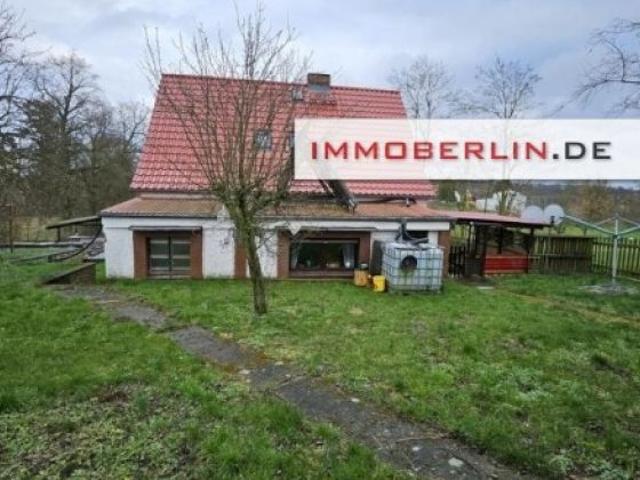 IMMOBERLIN.DE Schönes Einfamilienhaus auf großzügigem Grundstück in ländlicher Lage