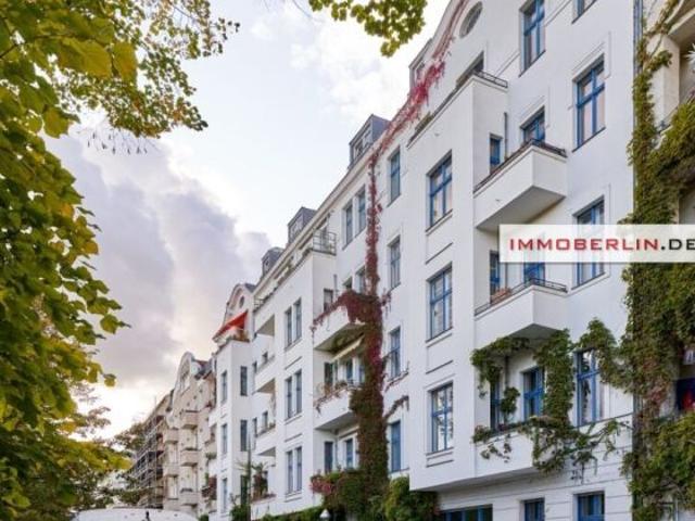 IMMOBERLIN.DE Spitzenlage! Schöne Altbauwohnung mit ruhiger Südwestloggia