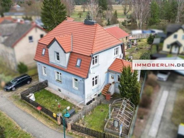 IMMOBERLIN.DE Wunderbar saniertes Haus mit Sonnengarten & Nebengebäude in ländlicher Lageharmonie