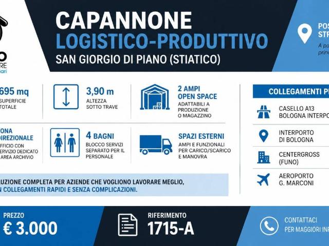 Immobile in affitto a San Giorgio di Piano BO