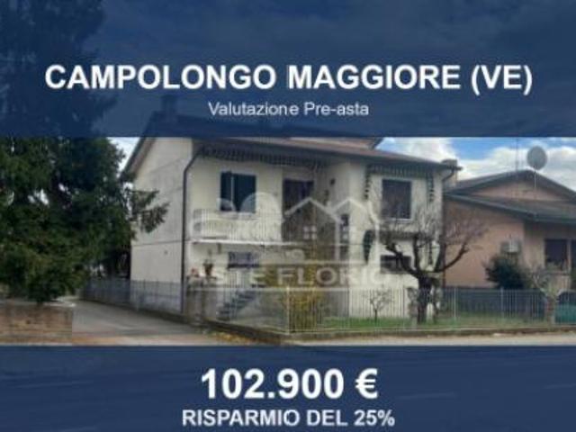 Immobile in asta di 143 m con più di 5 locali e box auto in vendita a Campolongo Maggiore