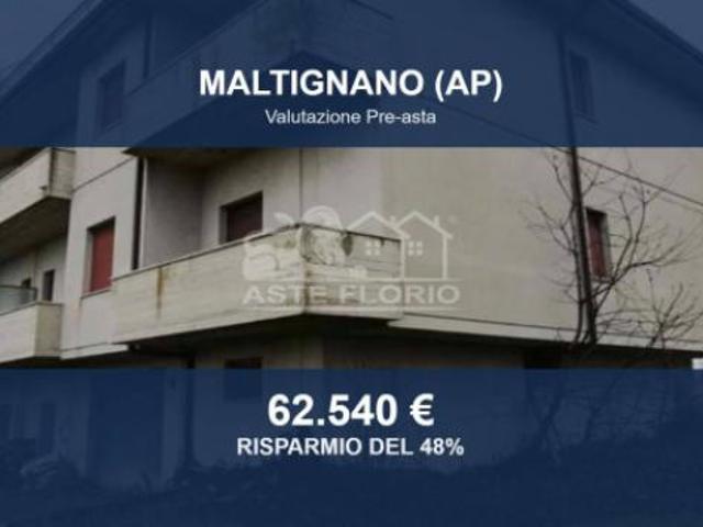 Immobile in asta di 140 m, box auto in vendita a Maltignano