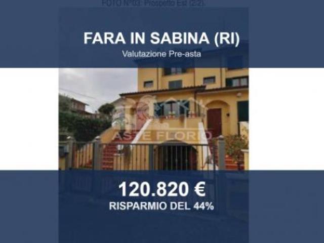Immobile in asta di 140 m con più di 5 locali e box auto in vendita a Fara in Sabina