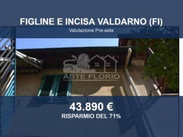 Immobile in asta di 140 m con più di 5 locali e box auto in vendita a Figline e Incisa Valdarno