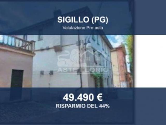 Immobile in asta di 140 m con più di 5 locali in vendita a Sigillo