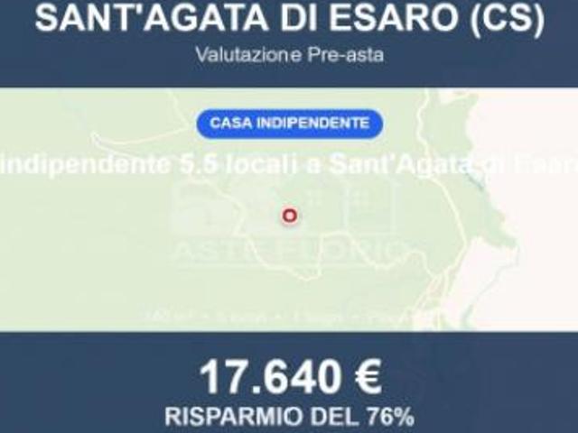 Immobile in asta di 140 m in vendita a Sant'Agata di Esaro