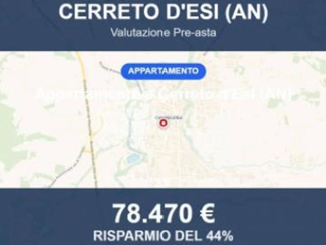 Immobile in asta di 142 m, box auto in vendita a Cerreto d'Esi
