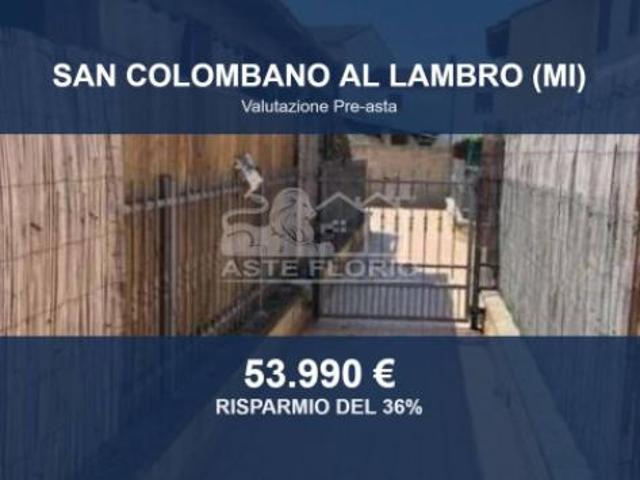 Immobile in asta di 142 m, box auto in vendita a San Colombano al Lambro