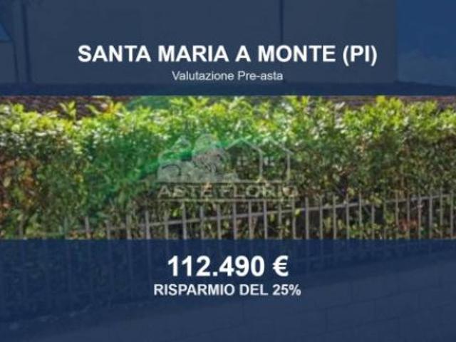 Immobile in asta di 142 m con più di 5 locali e box auto in vendita a Santa Maria a Monte